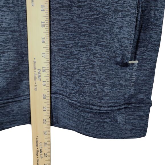 Peter Millar S Maven Full Zip Hoodie Womens Performance Sweatshirt Navy Blue NEW - Picture 6 of 14